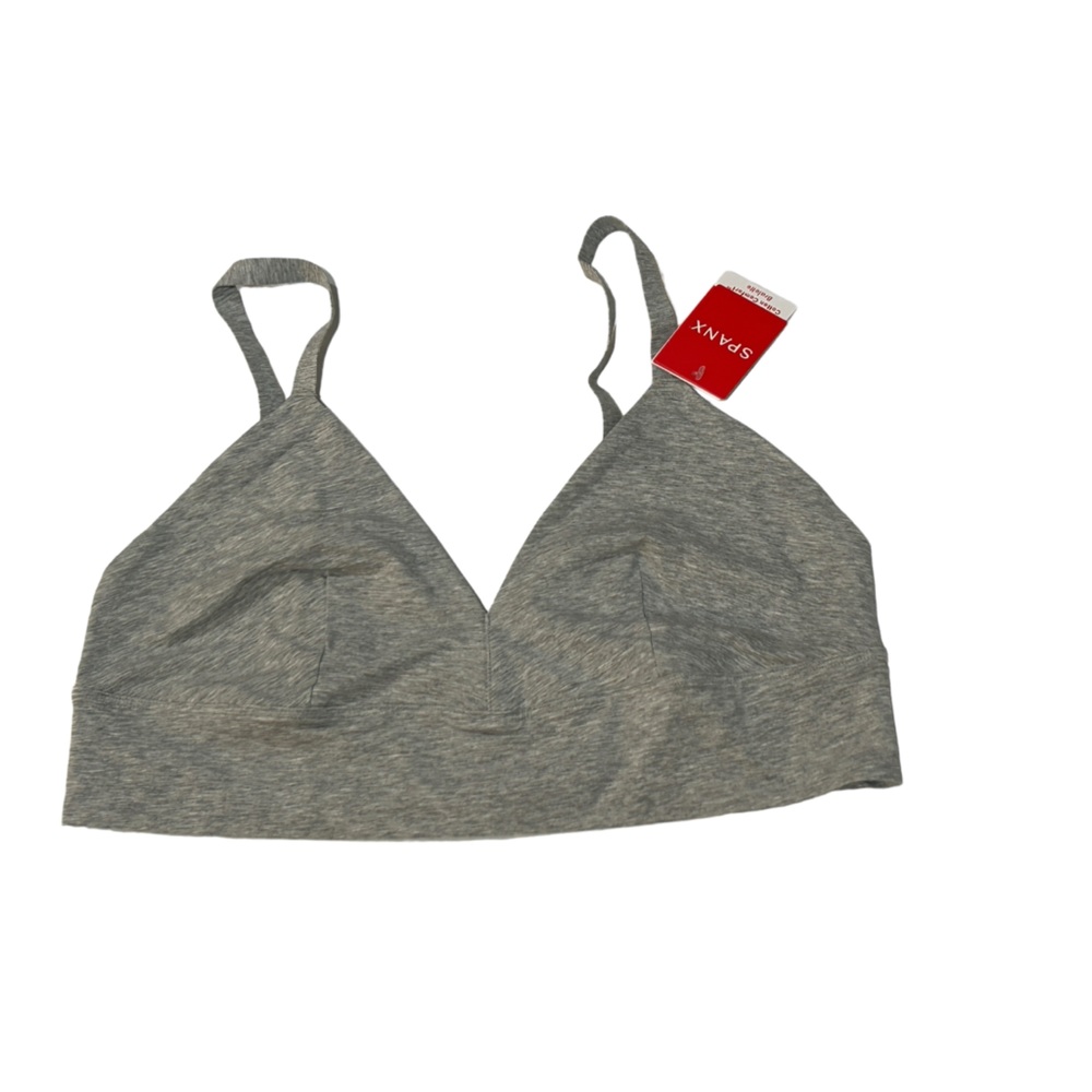Spanx Cotton Comfort Bralette size XL L large 36C D 38B C NEW NWT